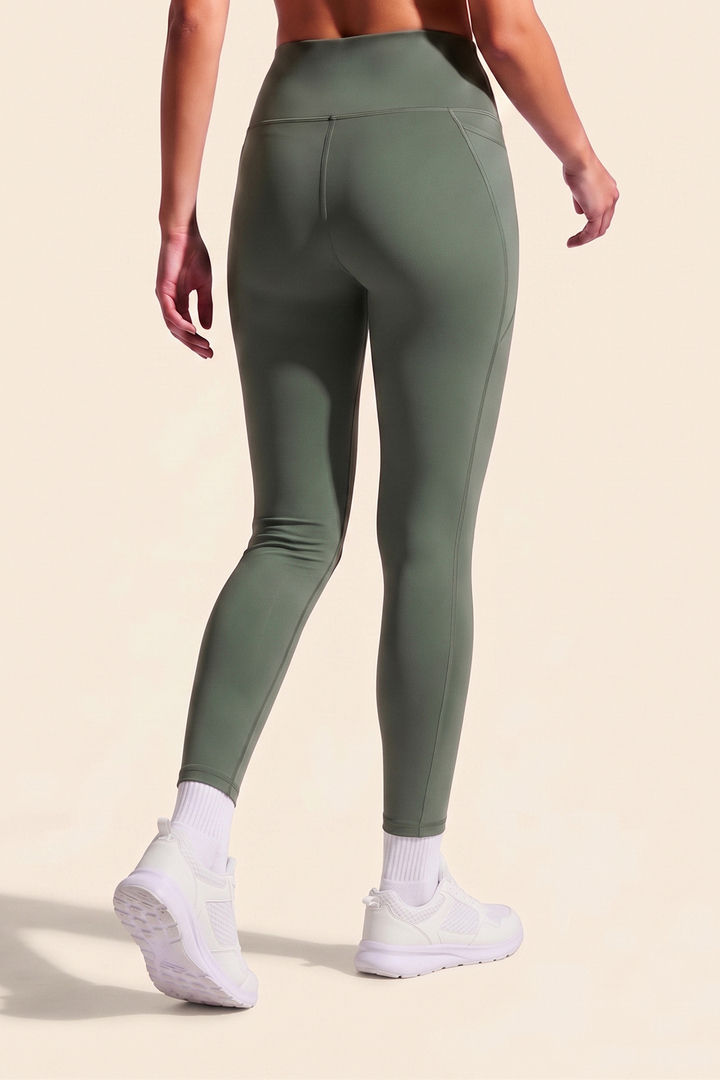 Zelocity Quick Dry Gym Leggings - Four clover leaf — image 3